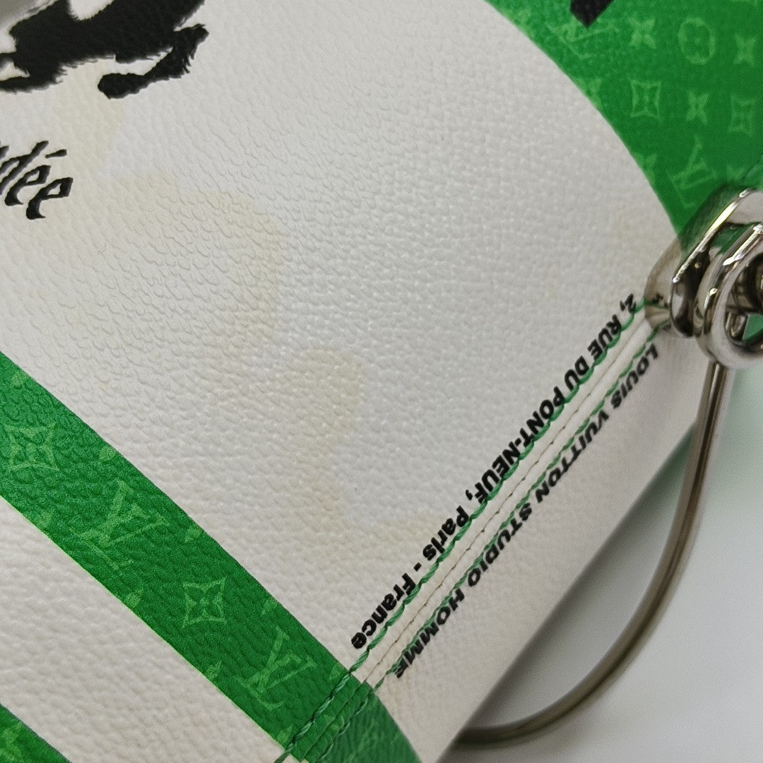 PAINT CAN Monogram Coated Canvas Green