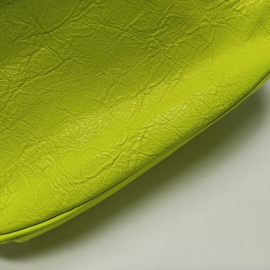 Le Cagole Mini Lambskin Green