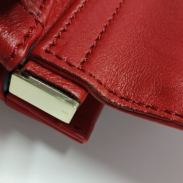 Calfskin Crossbody Bag Red
