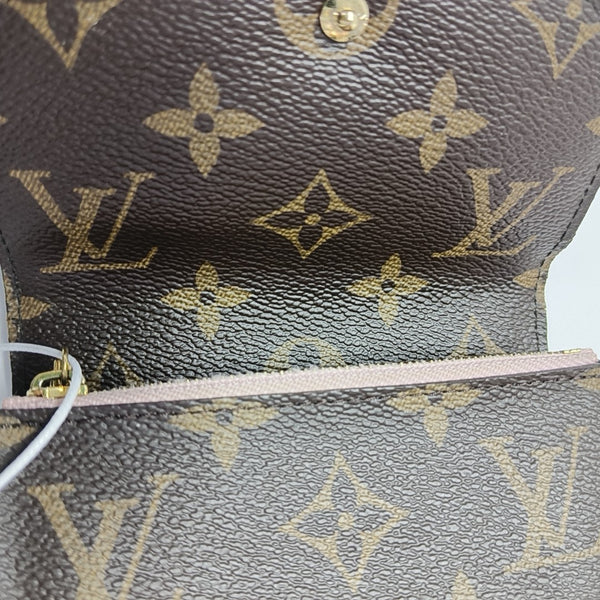 ARIANE Monogram Coated Canvas Brown Wallet