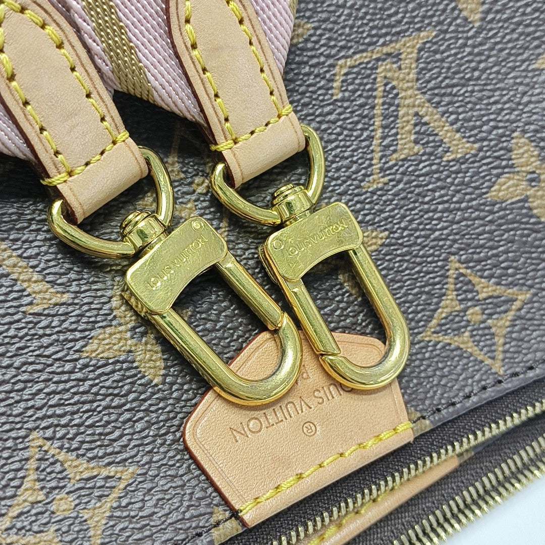 MULTI Monogram Coated Canvas Brown