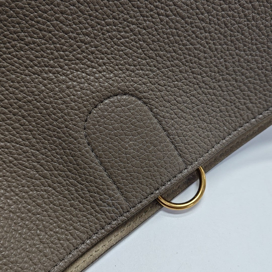 SANGLE Small Calfskin Gray