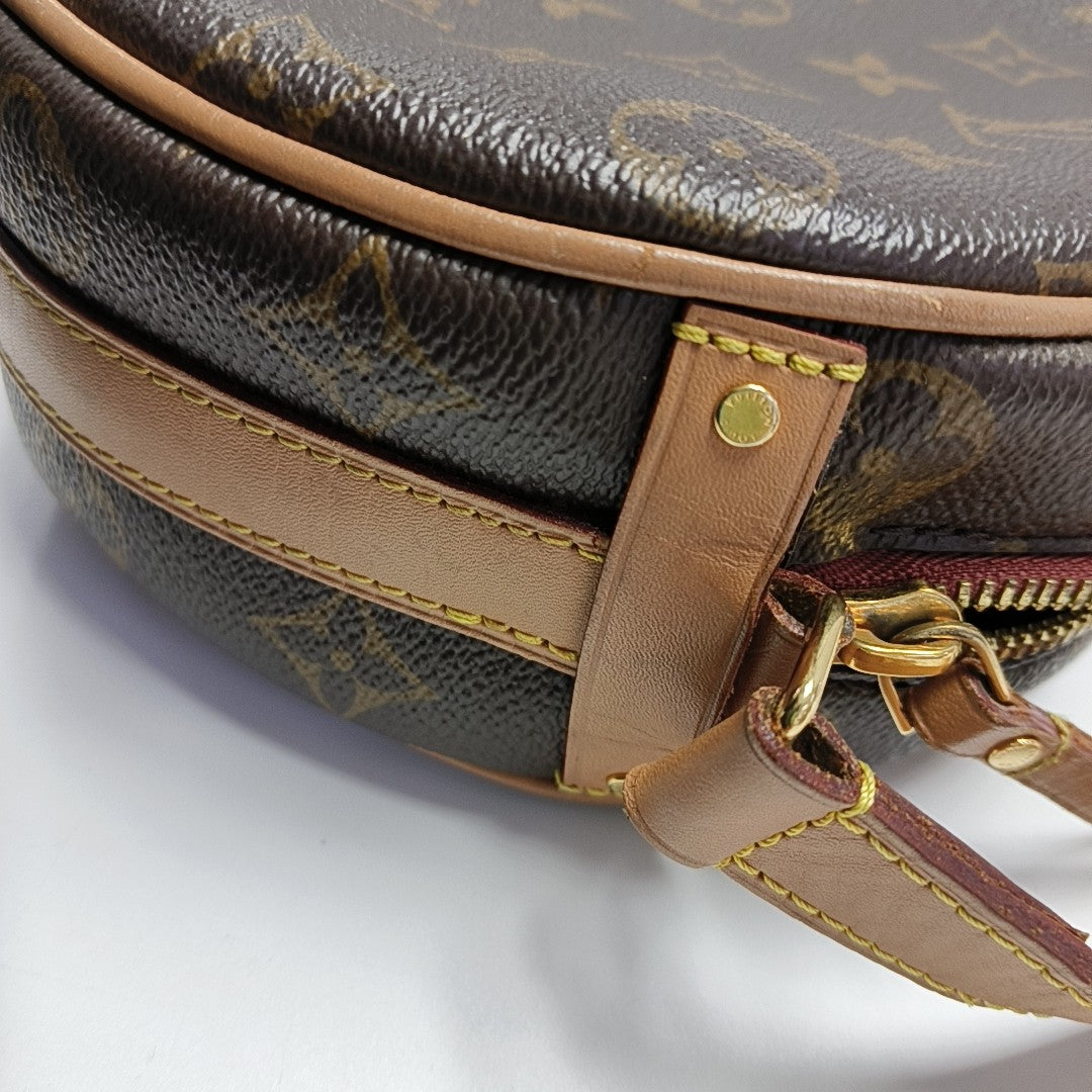 BOITE CHAPEAU PM Monogram Coated Canvas Brown