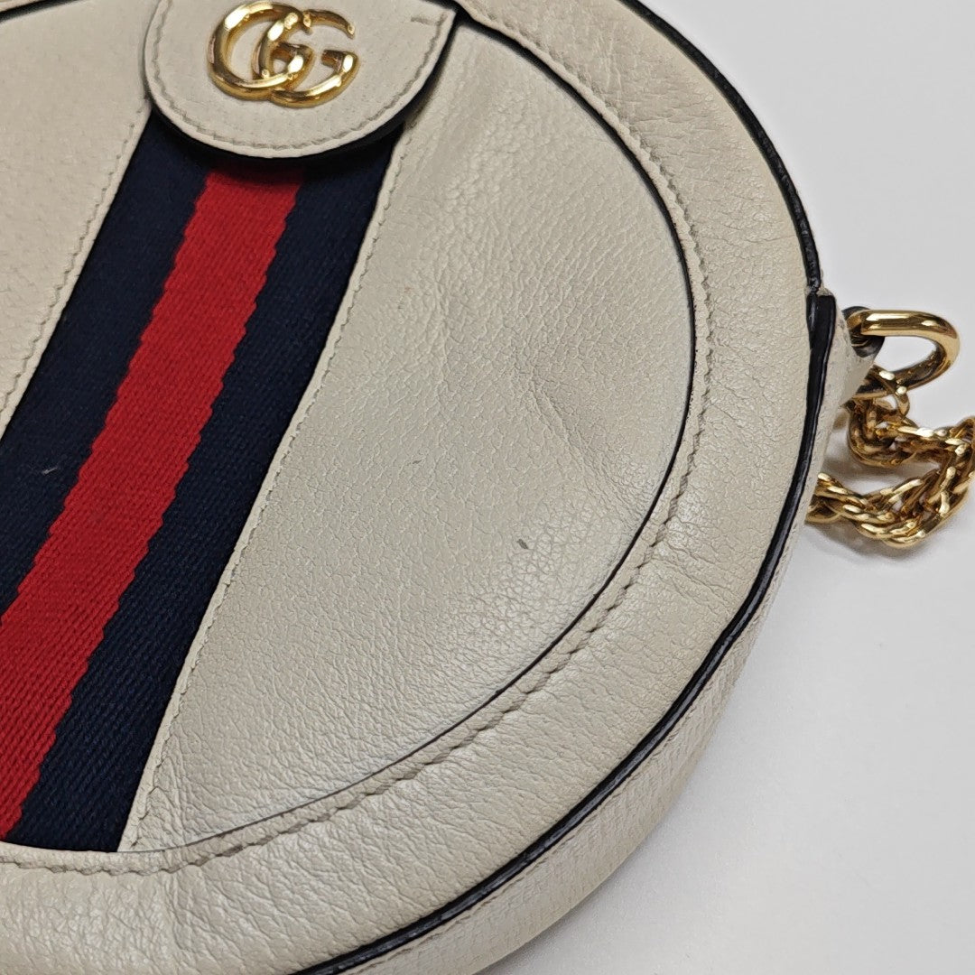 Ophidia Mini Calfskin White