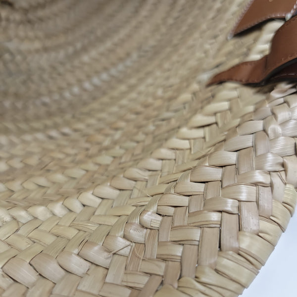 TRIOMPHE CLASSIC Medium Quilted Straw Beige