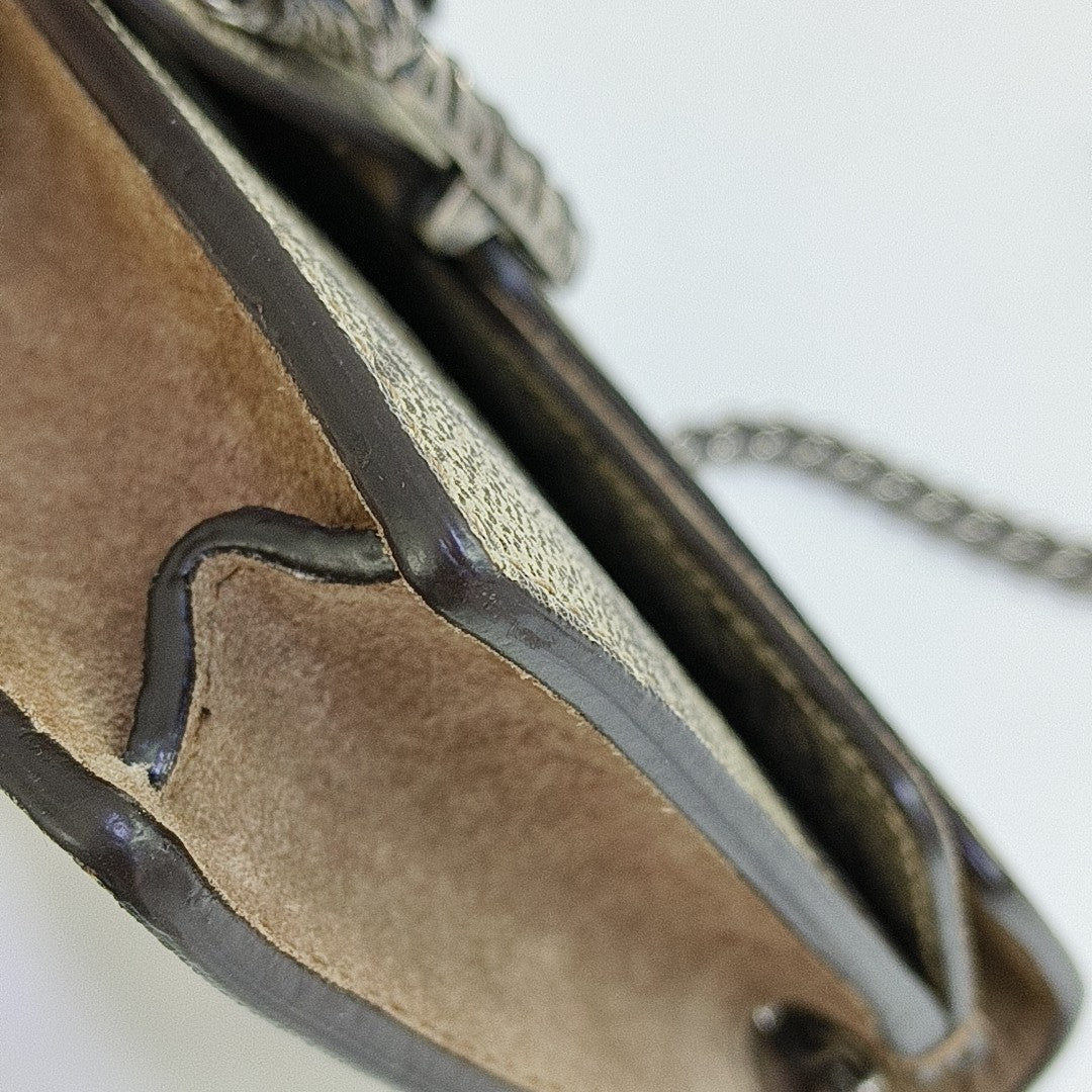 Authenticated pre-owned  Dionysus Super Mini Monogram Coated Canvas Beige - Shoulder Bag at Looply