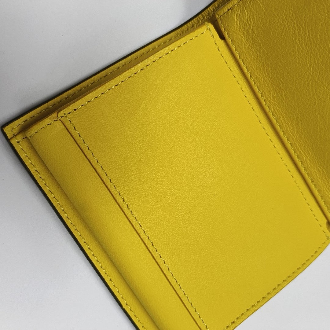 Calfskin Wallet Gray