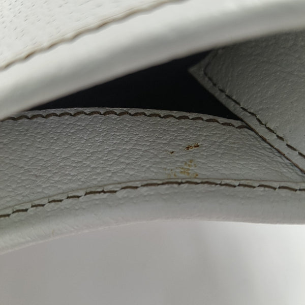 Calfskin Top Handle Bag White
