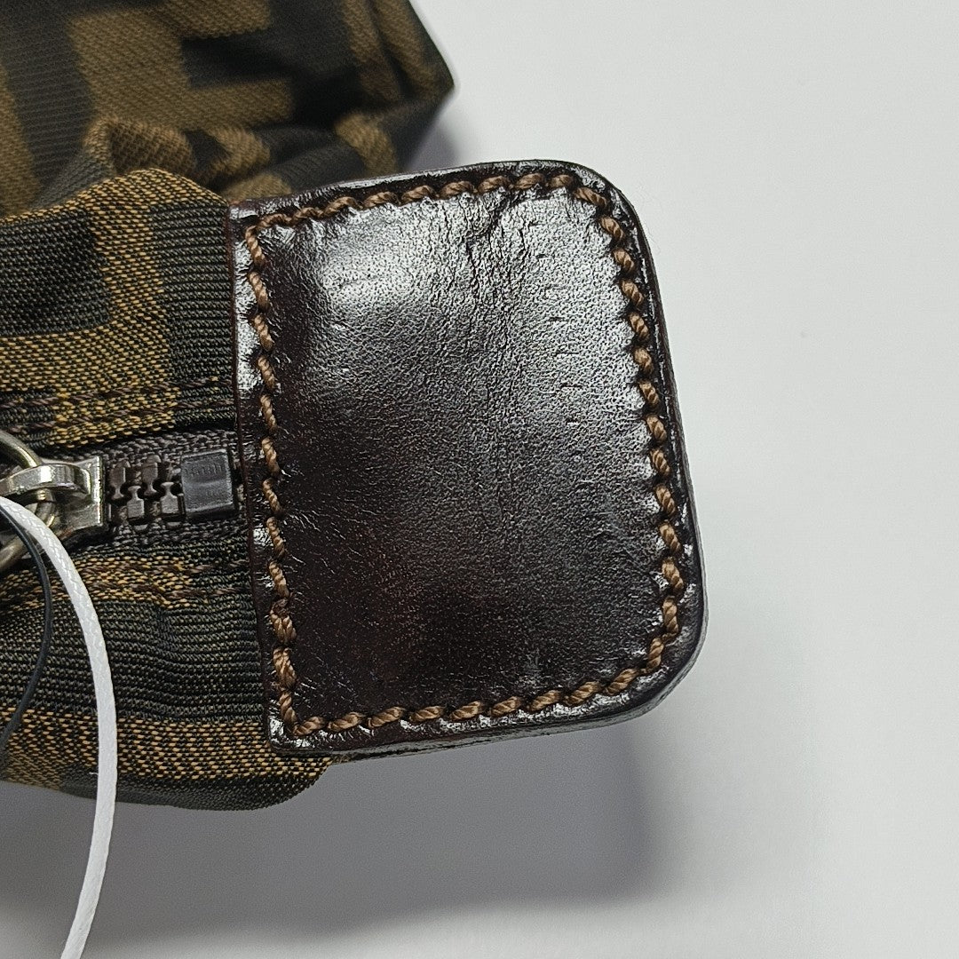 Fabric Clutch Brown