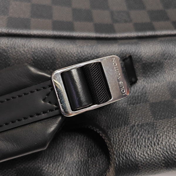 ZACK Damier Graphite Coated Canvas Gray
