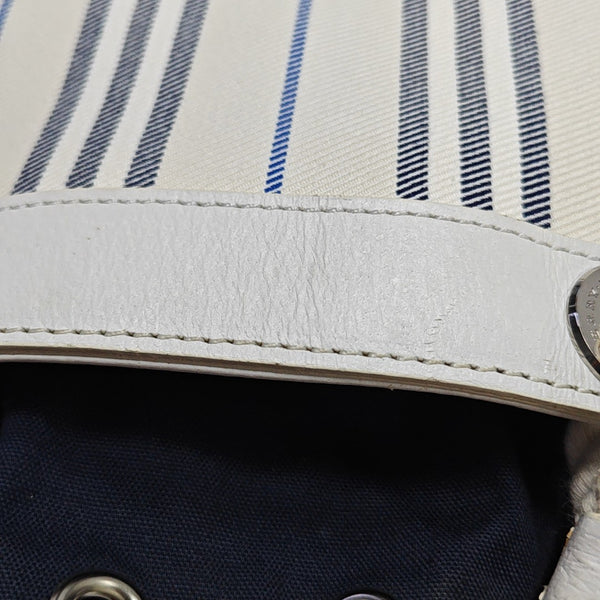 Canvas Bucket Bag Beige