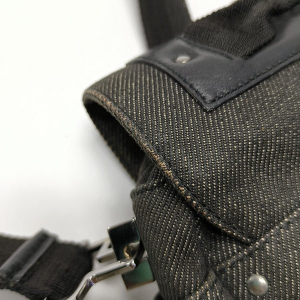 Canvas Shoulder Bag Black
