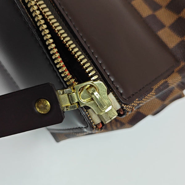 EOLE 55 Damier Ebene Coated Canvas Brown
