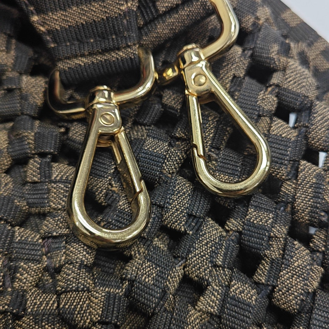 Baguette Medium Fabric Brown