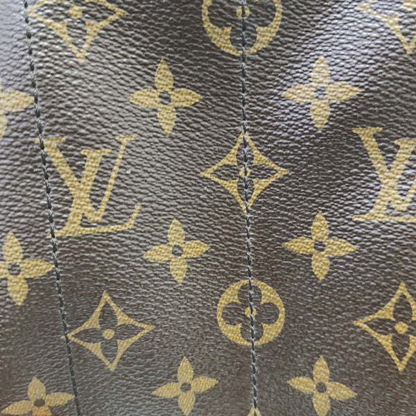 PALM SPRINGS Mini Monogram Coated Canvas Brown