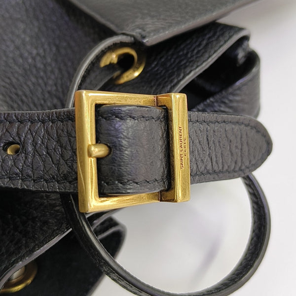 PARIS Small Leather Black
