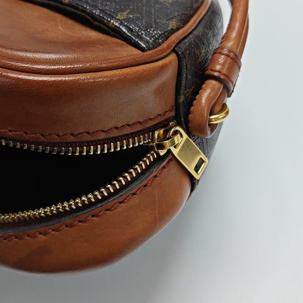 LE MONOGRAMME CŒUR Coated Canvas Brown