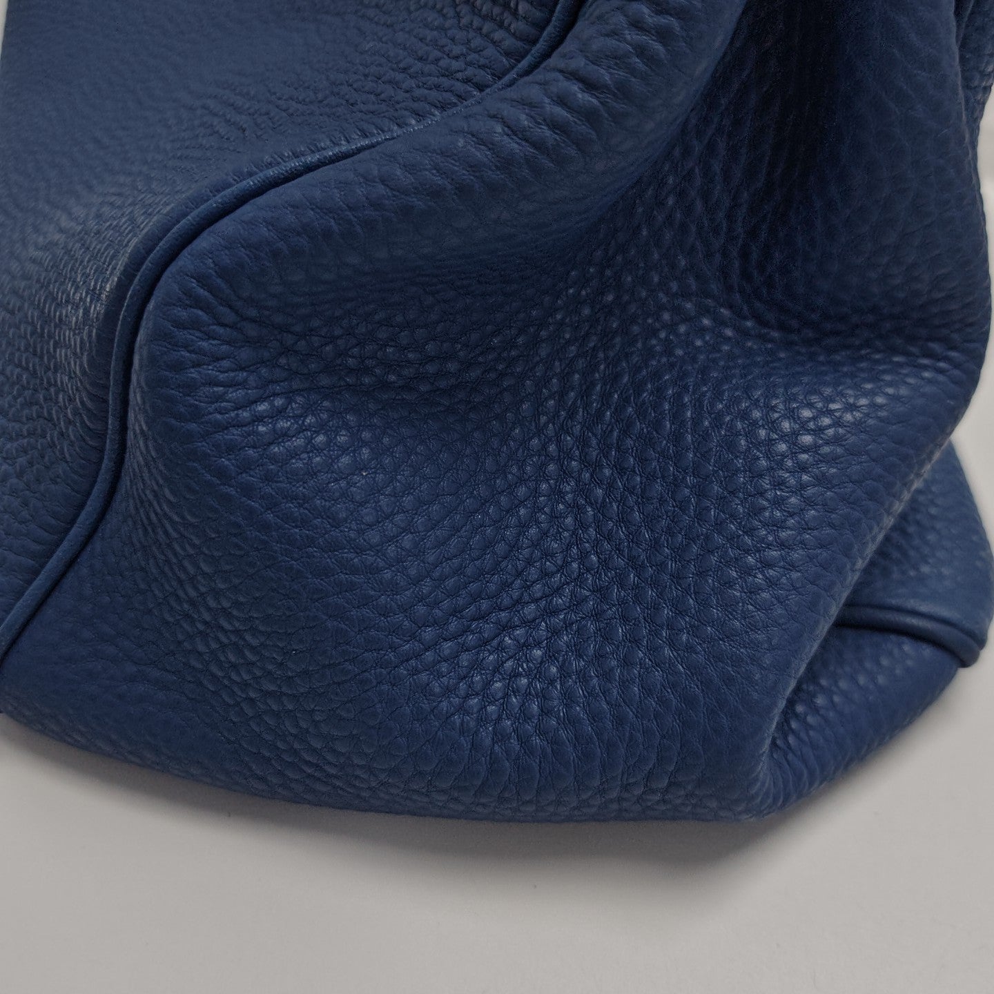 Calfskin Tote Bag Blue