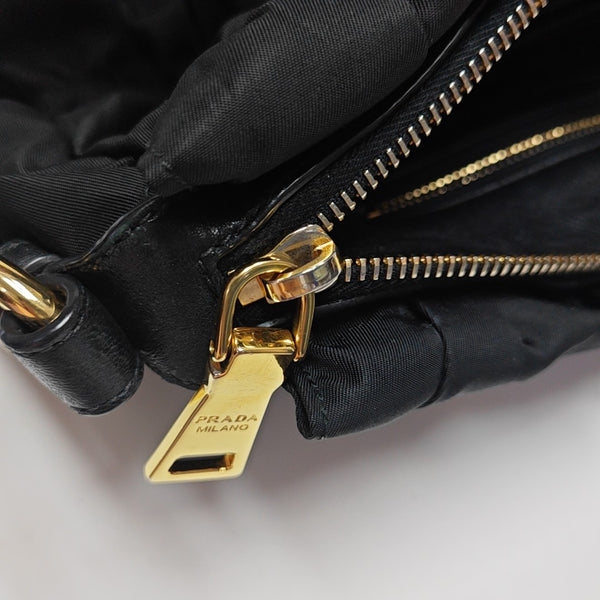 Nylon Tote Bag Black