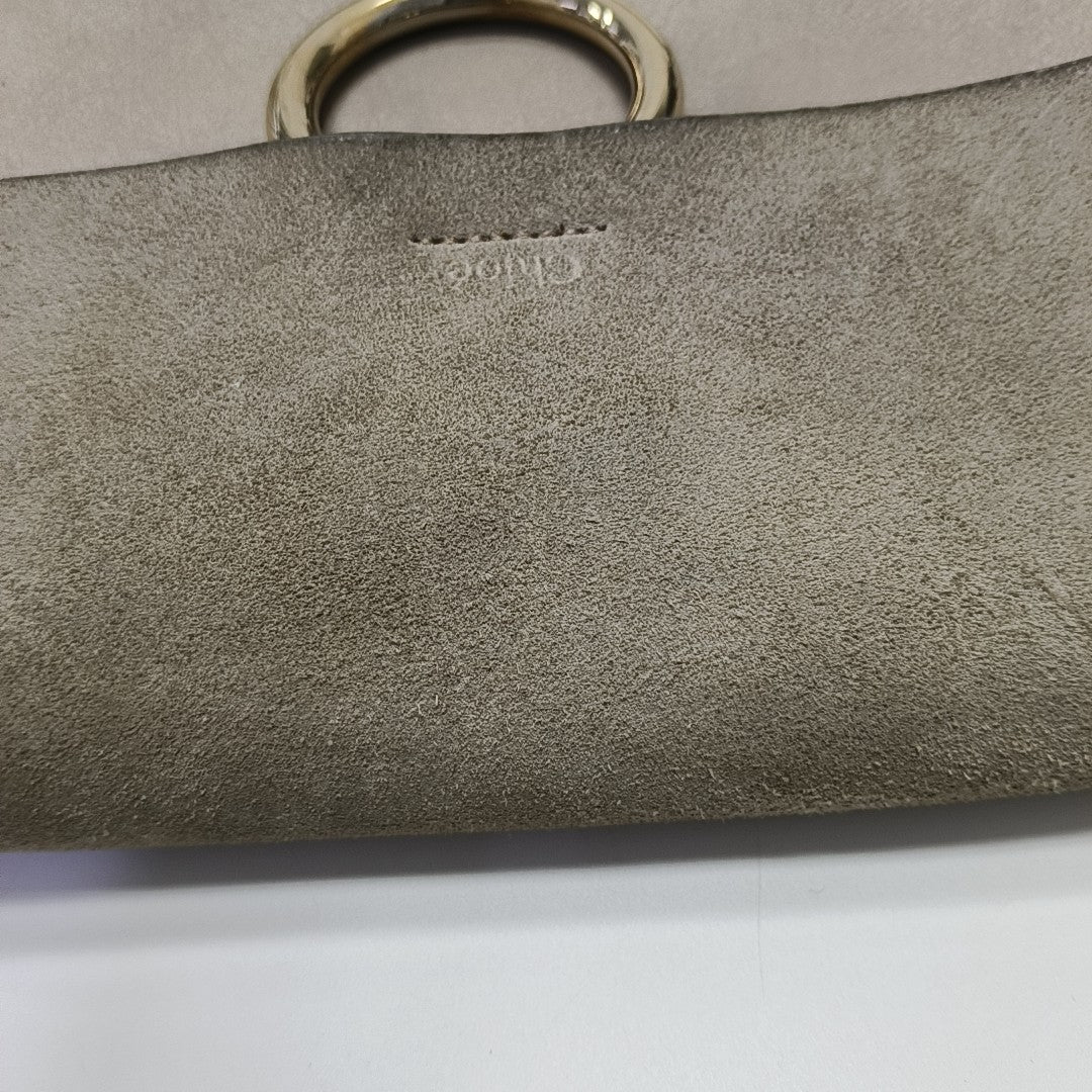 Faye Small Calfskin Gray