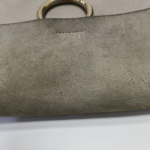 Faye Small Calfskin Gray