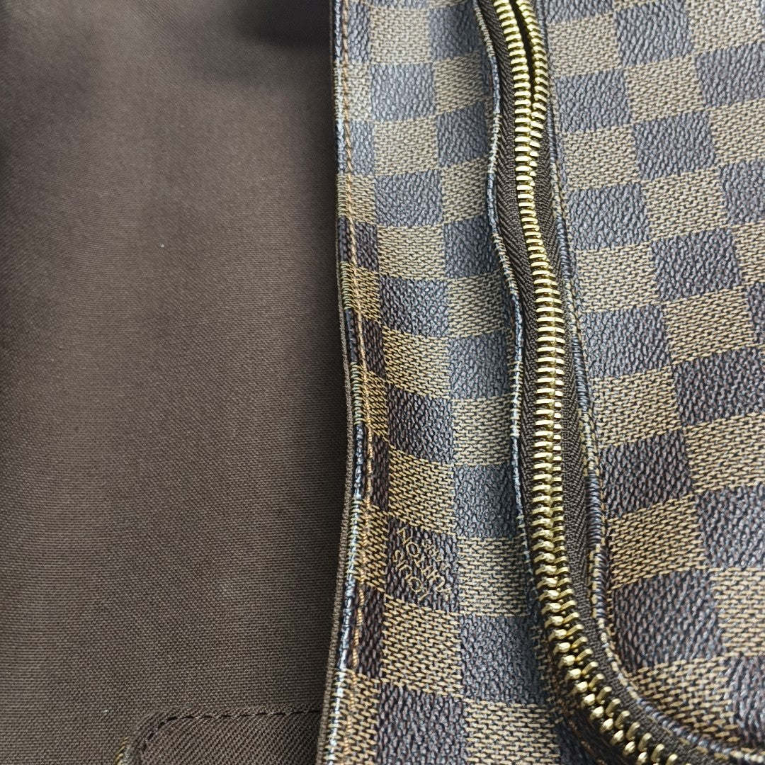 MELVILLE Damier Ebene Coated Canvas Brown