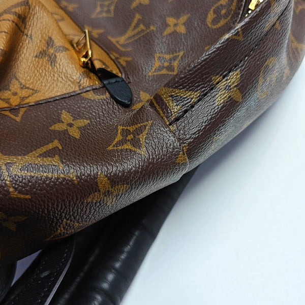 PALM SPRINGS PM Monogram Coated Canvas Brown