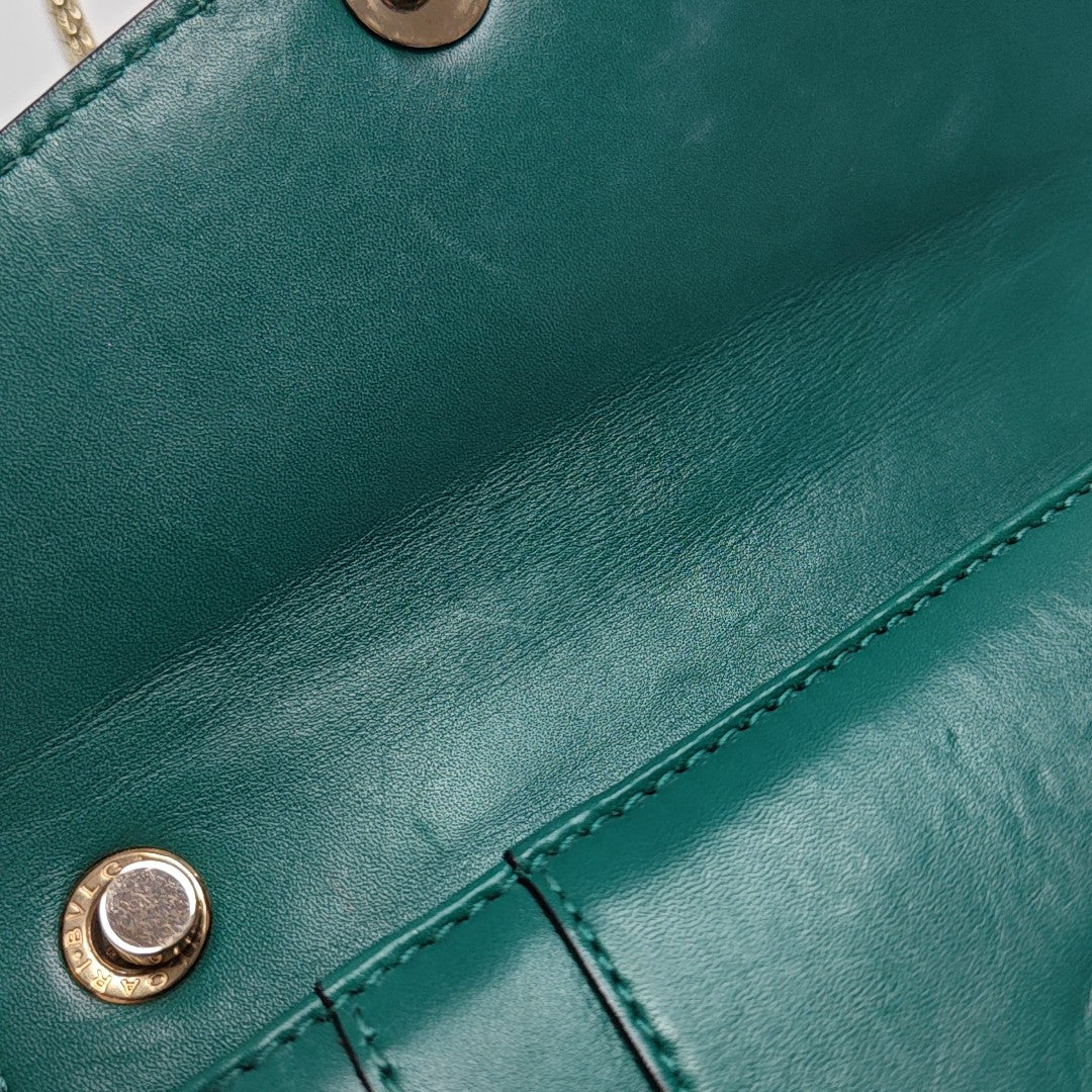 SERPENTI FOREVER Small Calfskin Green
