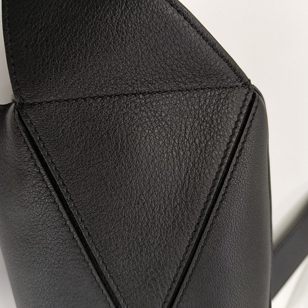 Puzzle Mini Calfskin Black