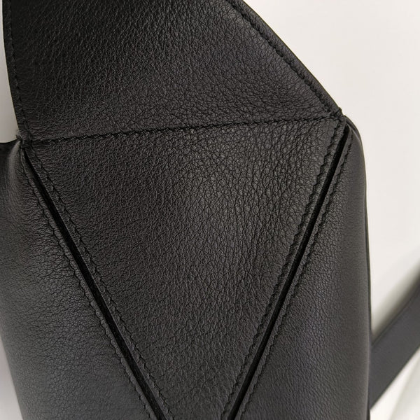 Puzzle Mini Calfskin Black