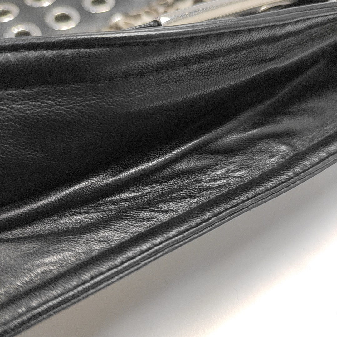 Calfskin Clutch Black