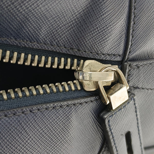 Vitello Saffiano Calfskin Blue