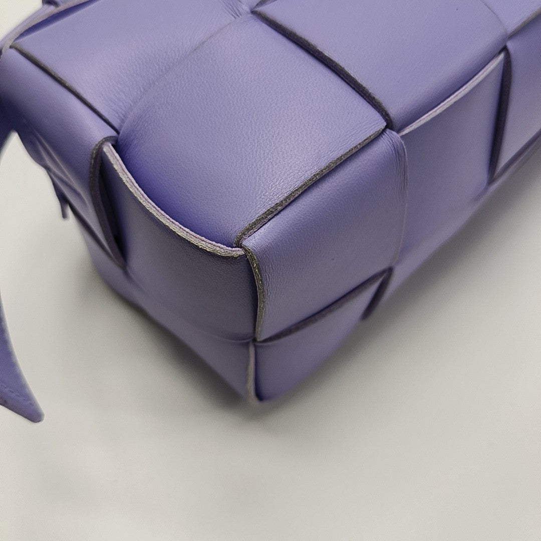 Intrecciato Small Lambskin Purple