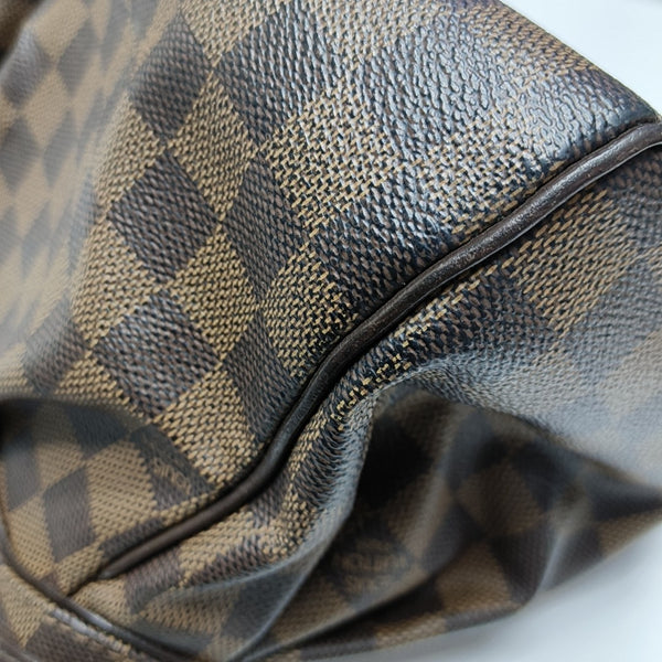 TREVI PM Damier Ebene Coated Canvas Brown