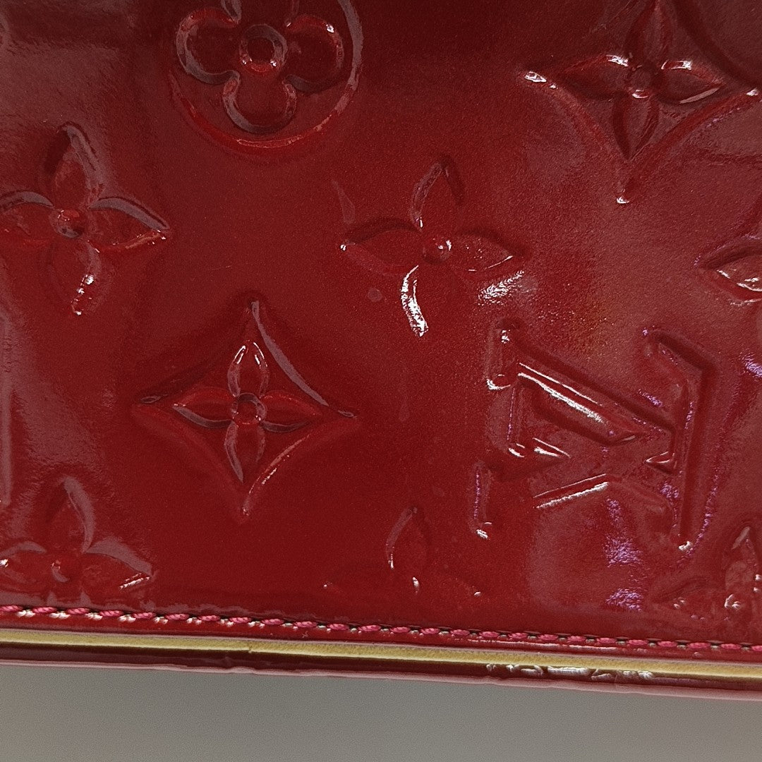 SUMMIT DRIVE Patent Leather Red