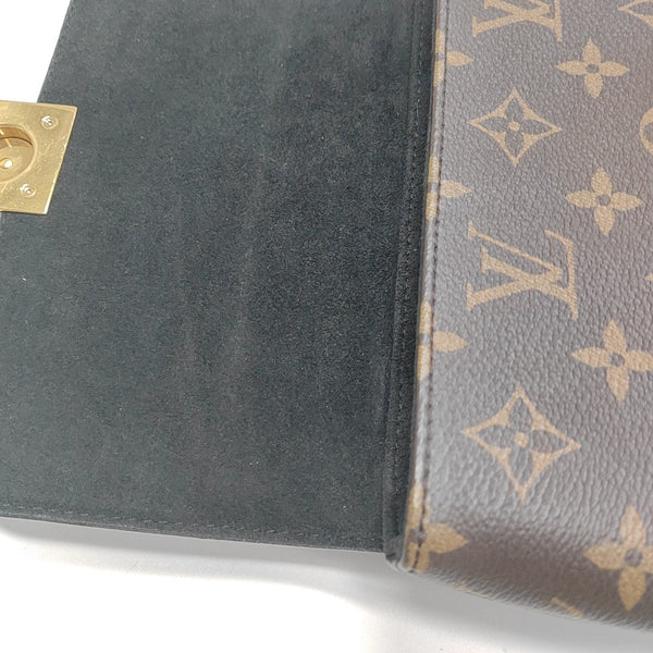 LOCKY BB Monogram Coated Canvas Brown