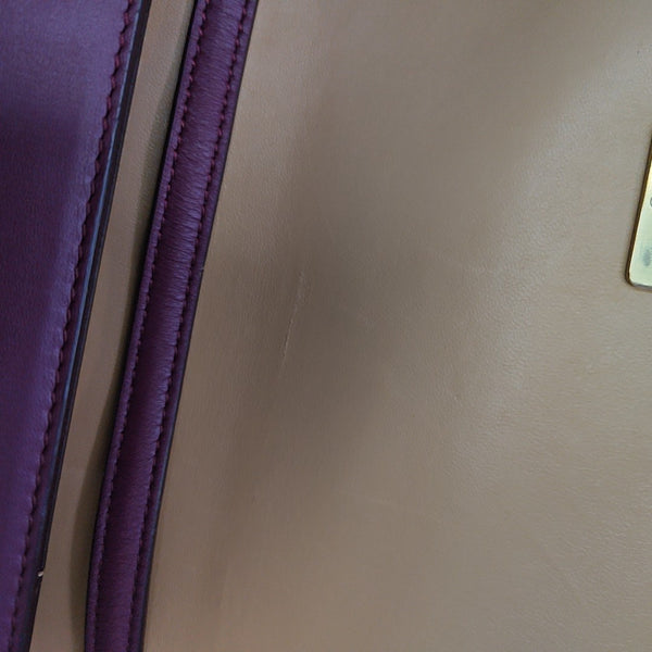 Calfskin Shoulder Bag Red