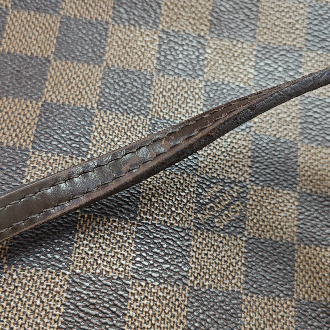 NEVERFULL MM Damier Ebene Coated Canvas Brown