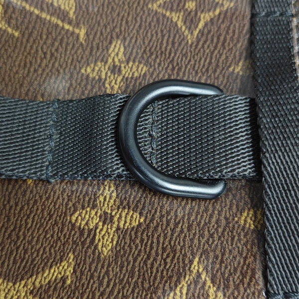 Monogram Coated Canvas Shoulder Bag PM Brown