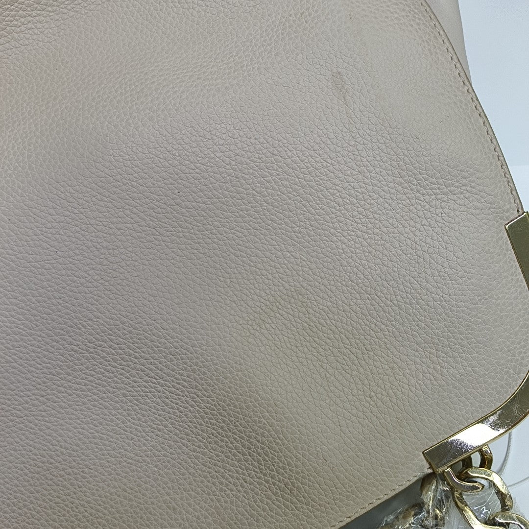 Calfskin Top Handle Bag Pink