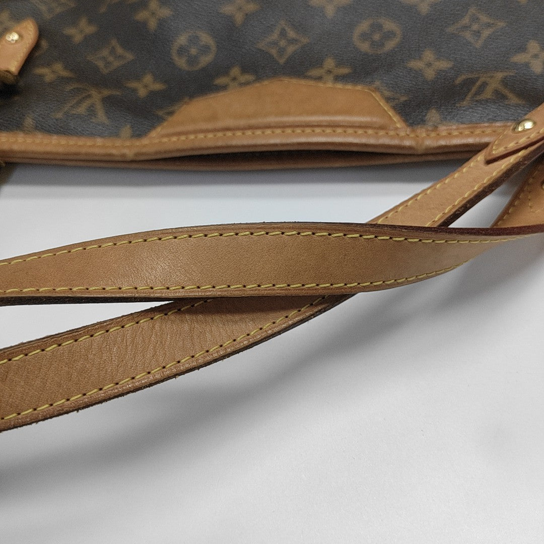 ESTRELA GM Monogram Coated Canvas Brown