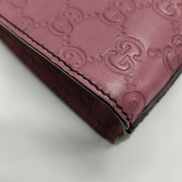 Emily Chain Monogram Calfskin Pink
