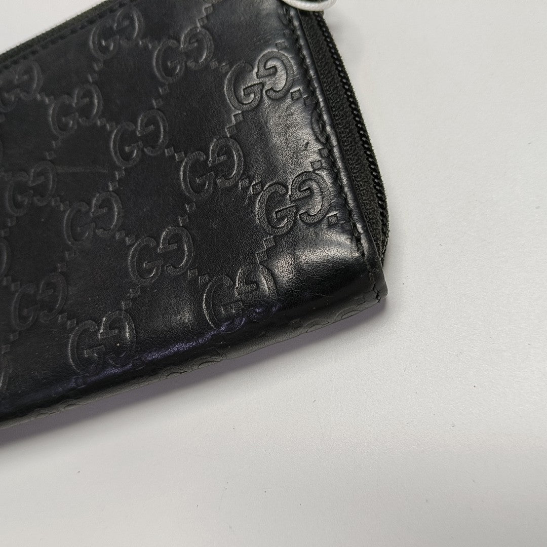 Monogram Calfskin Clutch Black
