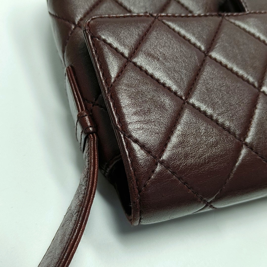 Quilted Lambskin Red