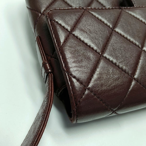 Quilted Lambskin Red