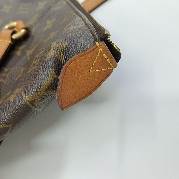 TOTALLY MM Monogram Coated Canvas Brown