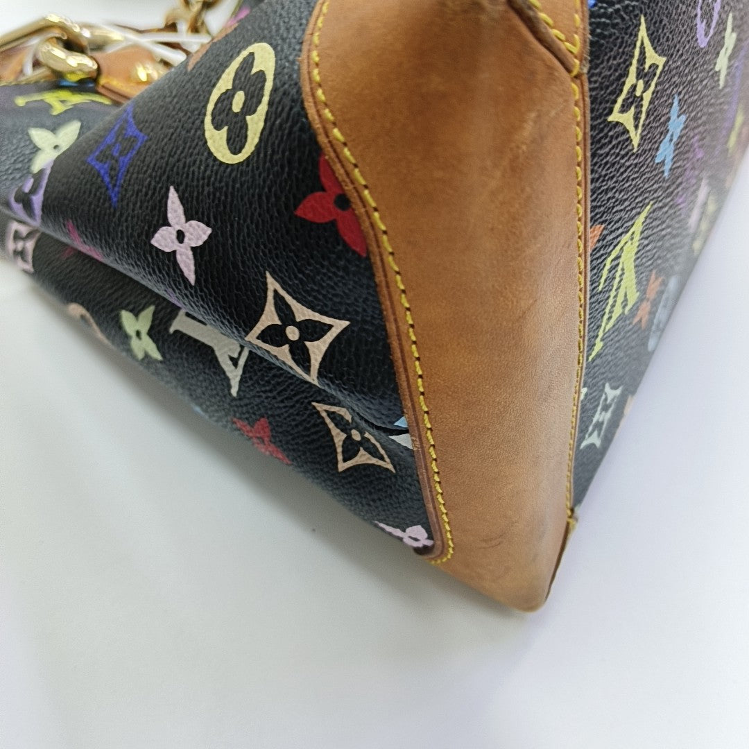 LV × TM AUDRA Monogram Coated Canvas Black
