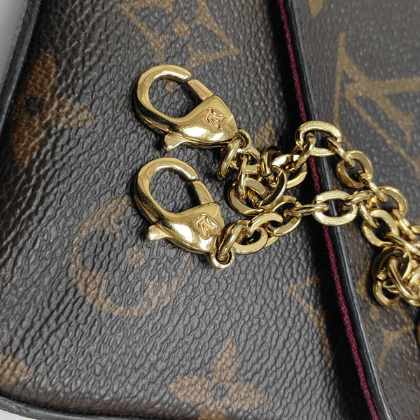 FÉLICIE Lona Revestida con Monogram Marrón