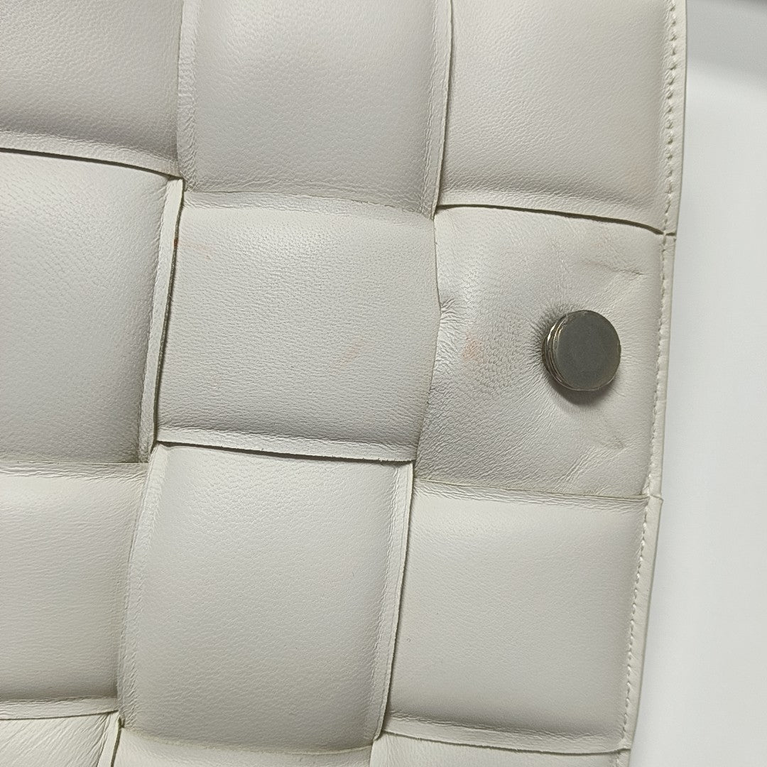 Cassette Medium Lambskin White