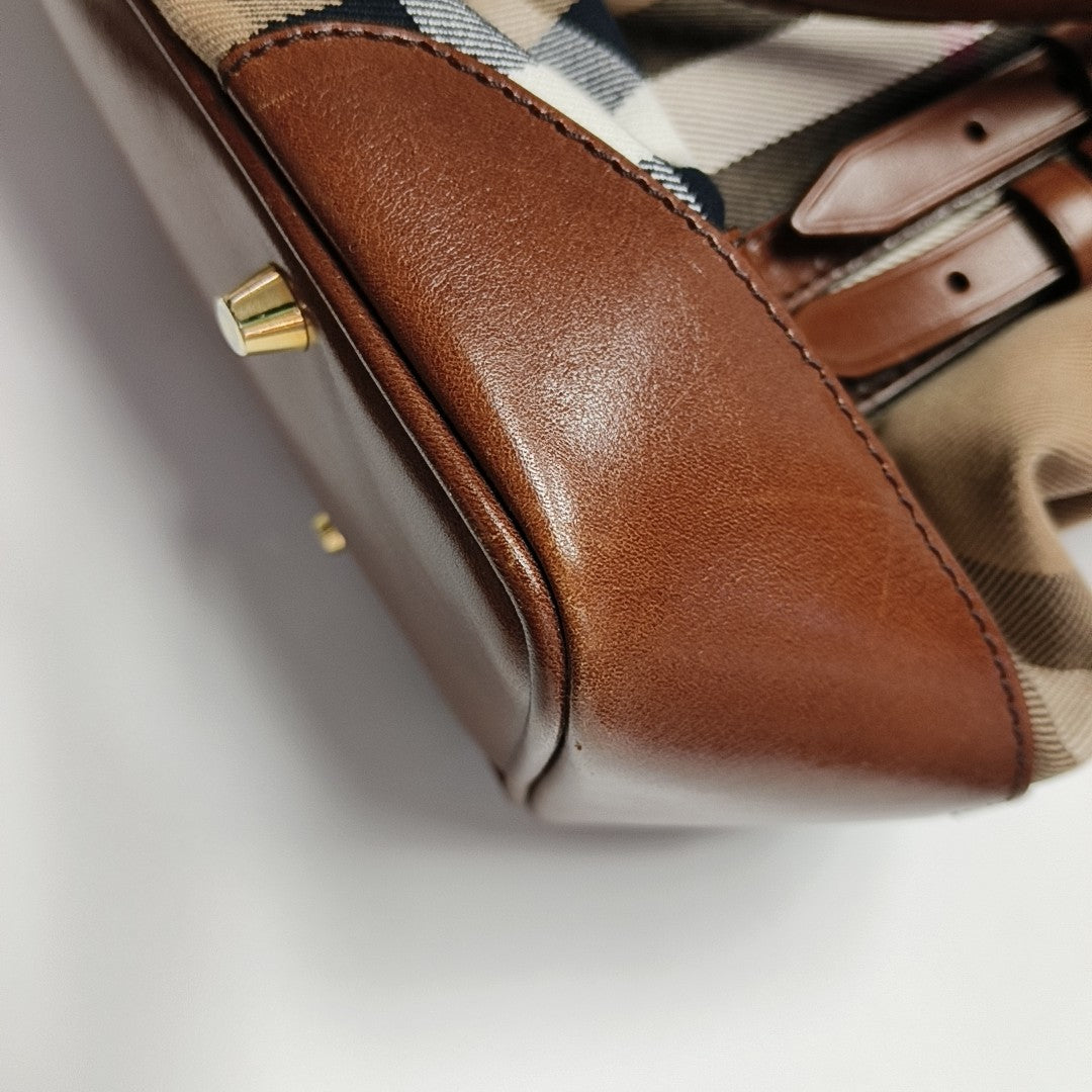 Whipstitch Canvas Brown